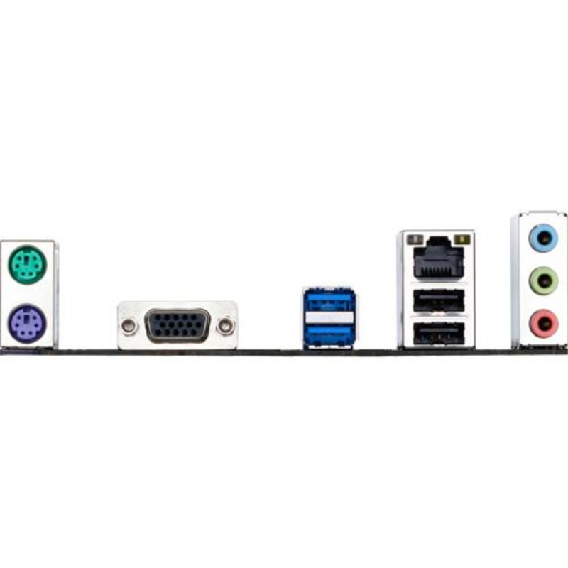 Мат. плата Socket1151 GIGABYTE GA-H110M-S2 (iH110, 2xDDR4, SATA III, PCI-E, D-Sub, 1Гбит LAN, USB3.0, mATX)