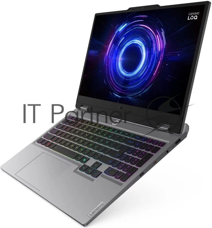 Ноутбук Lenovo LOQ 15IRX10/15.6 Full HD 1920x1080/Intel Core i7 13650HX/32 Gb/1 Tb SSD/nVidia GeForce RTX 5070 8GB/No OS/серый/2.4 кг