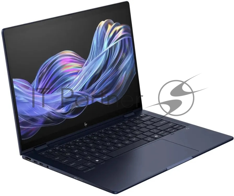 Ноутбук HP EliteBook X Flip G1i U7-258V,14 WUXGA (1920x1200) (Англ.кл.) IPS Touchscreen 400cd IR AG,32Gb LPDDR5x-8533,1Tb SSD NVMe,56Wh,!ENG! Kbd Backlit,1.4kg,Blue,1y,Win11Pro