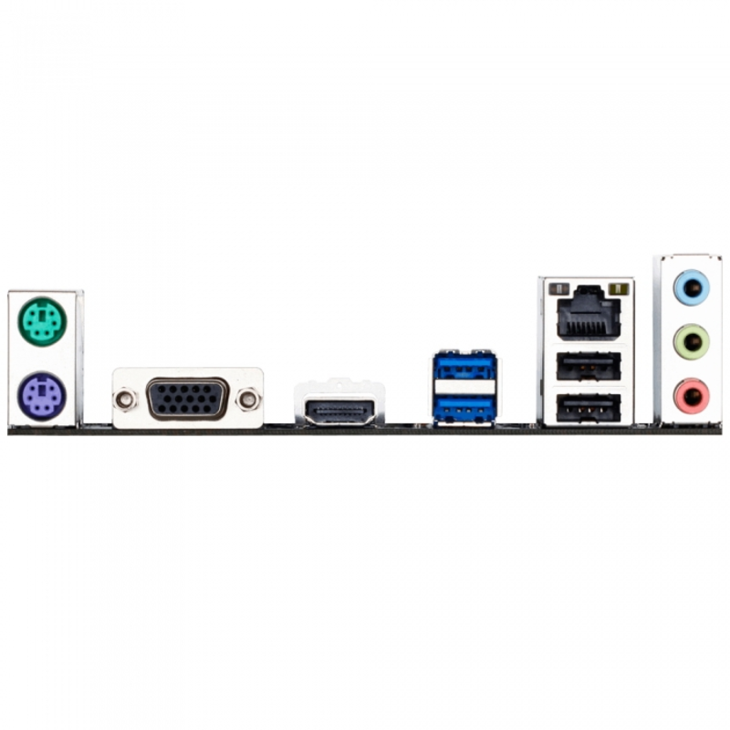 Мат. плата Socket1151 GIGABYTE GA-H110M-H (iH110, 2xDDR4, SATA III, PCI-E, D-Sub, HDMI, 1Гбит LAN, USB3.0, mATX)