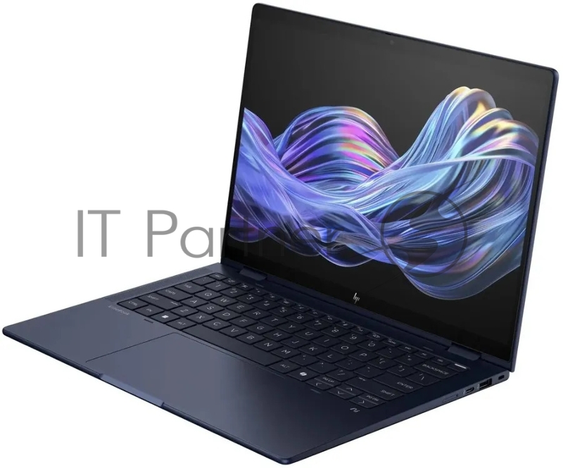 Ноутбук HP EliteBook X Flip G1i U7-258V,14 2.5K (2560x1600) (Англ.кл.) IPS Touchscreen 400cd 120Hz IR AG,32Gb LPDDR5x-8533,512Gb SSD NVMe,68Wh,!ENG! Kbd Backlit,1.4kg,Blue,1y,Win11Pro