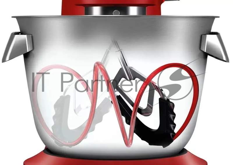 Кухонная машина Bosch MUM9A66R00 планетар.вращ. 1600Вт красный