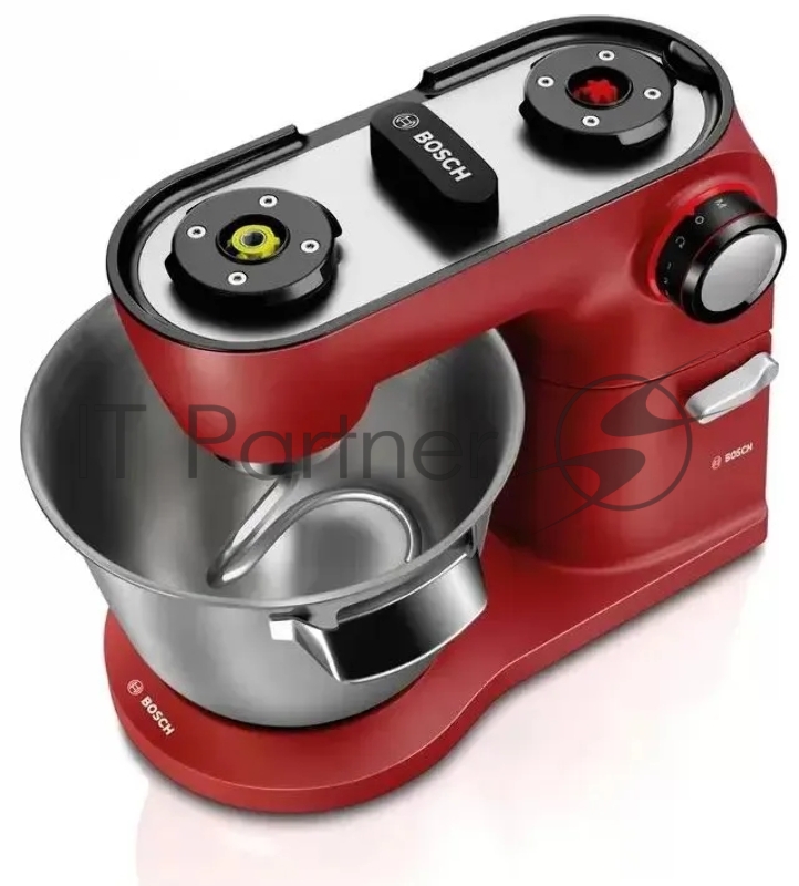 Кухонная машина Bosch MUM9A66R00 планетар.вращ. 1600Вт красный
