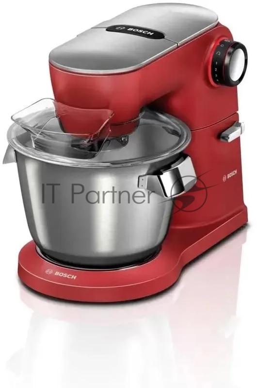 Кухонная машина Bosch MUM9A66R00 планетар.вращ. 1600Вт красный