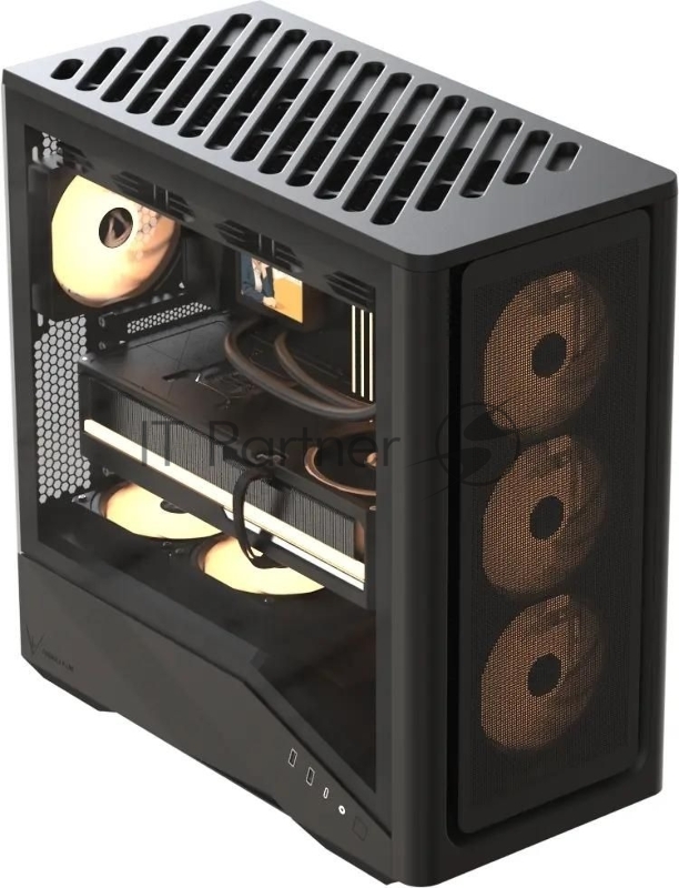 Компьютерный корпус AeroCool/Formula Air Power G9 DUO черный без БП ATX 5x120mm 3x140mm 2xUSB3.0 1xUSB3.1 audio bott PSU