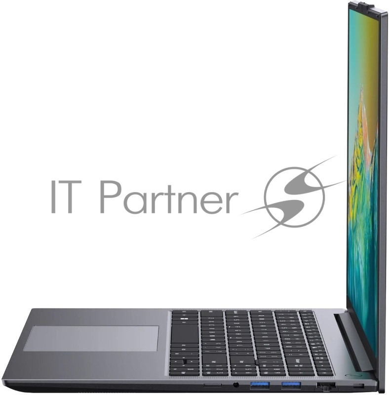 Ноутбук CHUWI CoreBook Plus 16(1920x1200 (матовый) IPS)/AMD Ryzen 5 7430U(2.3Ghz)/16384Mb/512SSDGb Radeon/Cam/BT/WiFi/74WHr/war 1y/1.88kg/Grey/Win11Home + мышь