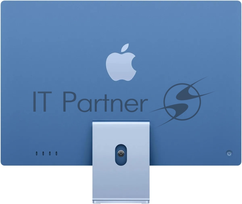 Моноблок Apple iMac A3137 24 4.5K M4 10 core (4) 16Gb SSD256Gb 10 core GPU macOS WiFi BT 143W клавиатура мышь Cam синий 4480x2520