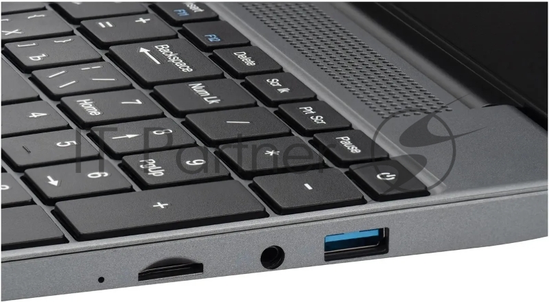 Ноутбук IRU Tactio 15PHR Ryzen 5 7430U 8Gb SSD256Gb AMD Radeon Graphics 15.6 IPS FHD (1920x1080) Windows 11 Pro 64 black WiFi BT Cam 4000mAh (2150145)