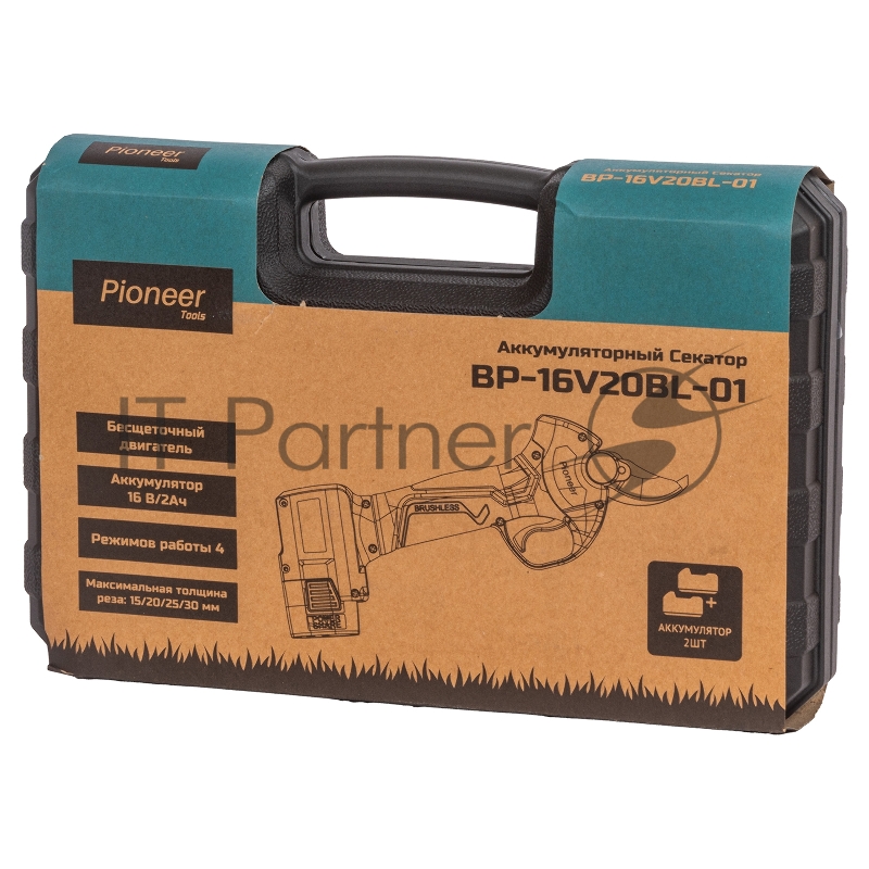 Секатор аккумуляторный Pioneer BP-16V20BL-01