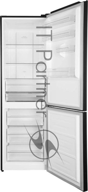 Холодильник Kraft TNC-NF503D 2-хкамерн. черная сталь мат.