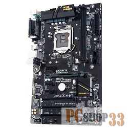 Мат. плата Socket1151 GIGABYTE GA-H110-D3 (iH110, 2xDDR4, M.2, SATA III, PCI-E, D-Sub, 1Гбит LAN, USB3.0, ATX)