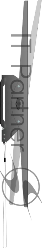 Кронштейн для телевизора Ultramounts UM850T черный 43-100 макс.75кг настенный наклон