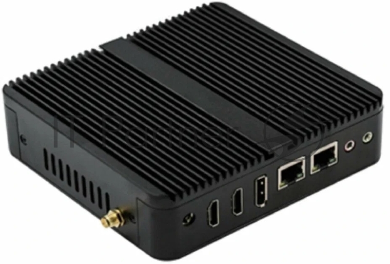 Платформа ПК Nettop Hiper NUGCJ6412 (NUG C) HIPER NUG, Intel Celeron J6412, 1хDDR4 SO-DIMM, Intel UHD 600 (VGA + HDMI), 2хUSB 2.0, 2хUSB3.0, 2хCOM, 2хLAN, 1х2.5HDD, WiFi, VESA (безвентиляторный)