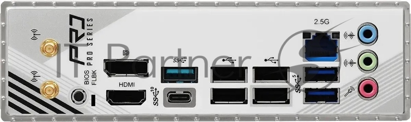 Материнская плата Asrock B650M PRO X3D WIFI Socket AM5 AMD B650 4xDDR5 mATX AC`97 8ch(7.1) 2.5Gg RAID+HDMI+DP