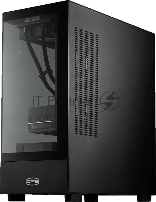 Корпус PcCooler C3Q500 BK черный без БП ATX 9x120mm 5x140mm 2xUSB3.0 audio bott PSU