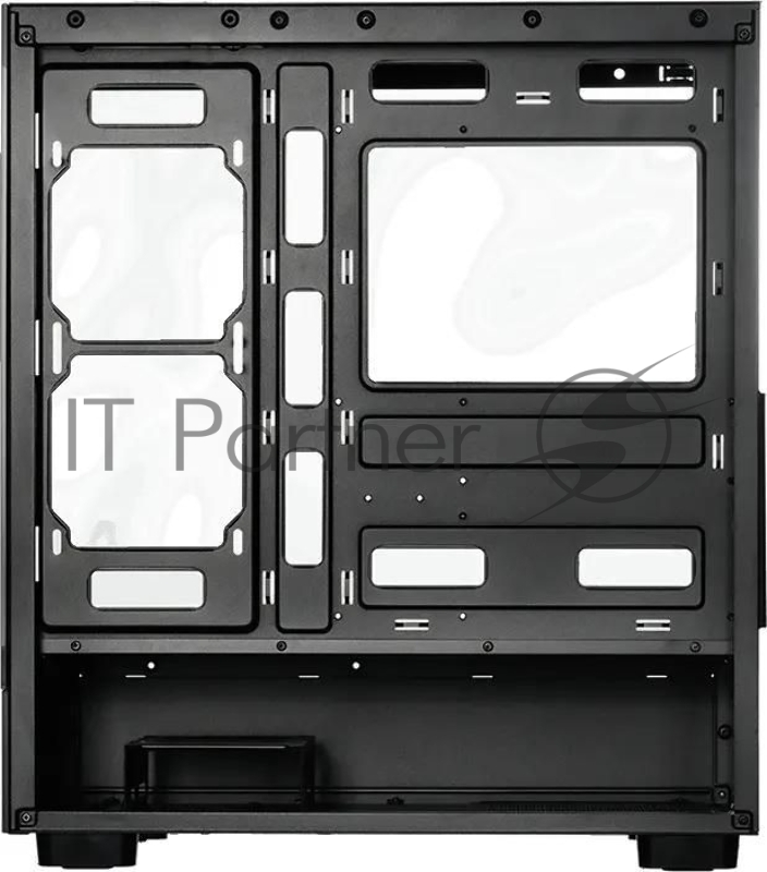 Корпус PcCooler C3Q500 BK черный без БП ATX 9x120mm 5x140mm 2xUSB3.0 audio bott PSU