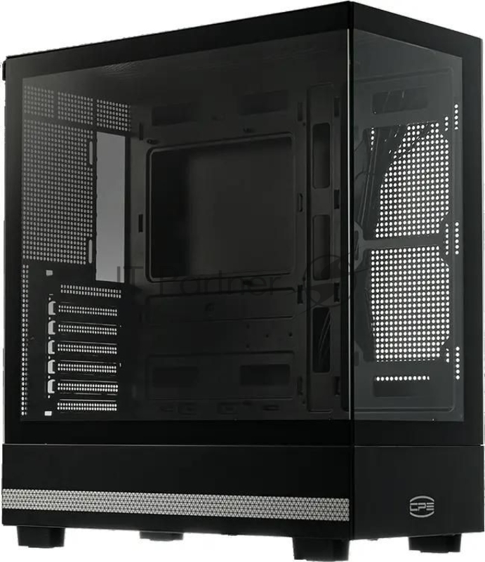 Корпус PcCooler C3Q500 BK черный без БП ATX 9x120mm 5x140mm 2xUSB3.0 audio bott PSU
