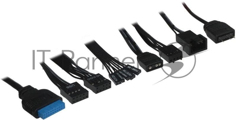 Корпус PcCooler MA100 MESH BK черный без БП ATX 3x120mm 1xUSB2.0 1xUSB3.0 audio bott PSU