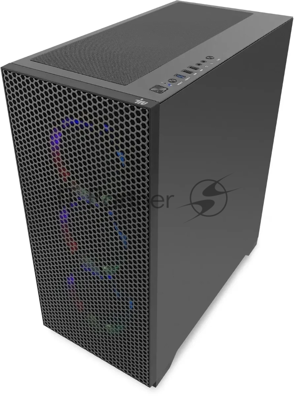 Компьютер IRU Tactio 510B7GP TWR i7 14700F (2.1) 64Gb SSD1Tb RTX5060TI 16Gb FreeDOS GbitEth 650W черный (RUS) (2146242)