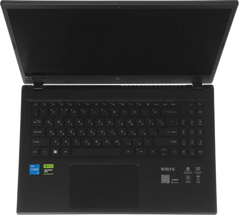 Ноутбук Acer Aspire Nitro ANV15-52-74Y5 Core i7 13620H 16Gb SSD1Tb NVIDIA GeForce RTX5050 8Gb 15.6 IPS FHD (1920x1080) Windows 11 Multi Language black WiFi BT Cam (NH.QZ9SA.009)