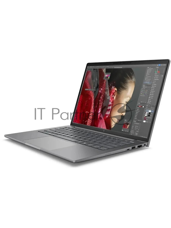 Ноутбук HP ZBook 8 G1i 14 Core U7-255H,14 WUXGA(1920x1200) IPS AG 300nits,NVIDIA RTX 500 ADA 4GB,32Gb DDR5(1),1Tb SSD PCIe NVMe, 77Wh LL, FPR,HD Webcam,1.43kg,2y,Gray,Windows 11 Pro,eng/rus kbd, без евровилк