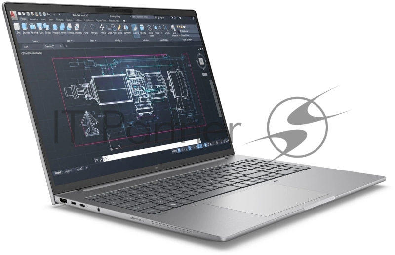 Ноутбук HP Zbook 8 G1i 16 Intel U7-255H,16WUXGA(1920x1200)IPS AG 300nits, NVIDIA RTX A500 4GB GDDR6,16Gb DDR5(1),1Tb SSD,56Wh LL,FPR,HD Webcam,1.76kg,2y,Gray,Win11Pro Multilang, eng/rus kbd,без евровил