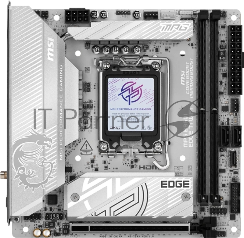 Материнская плата MSI MPG B860I EDGE TI WIFI