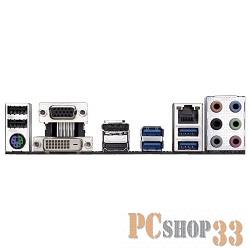 Мат. плата Socket1151 GIGABYTE GA-B250M-D3H (iB250, 4xDDR4, M.2, SATA III, 2xPCI-E, D-Sub, DVI, HDMI, DP, 1Гбит LAN, USB3.1, mATX)