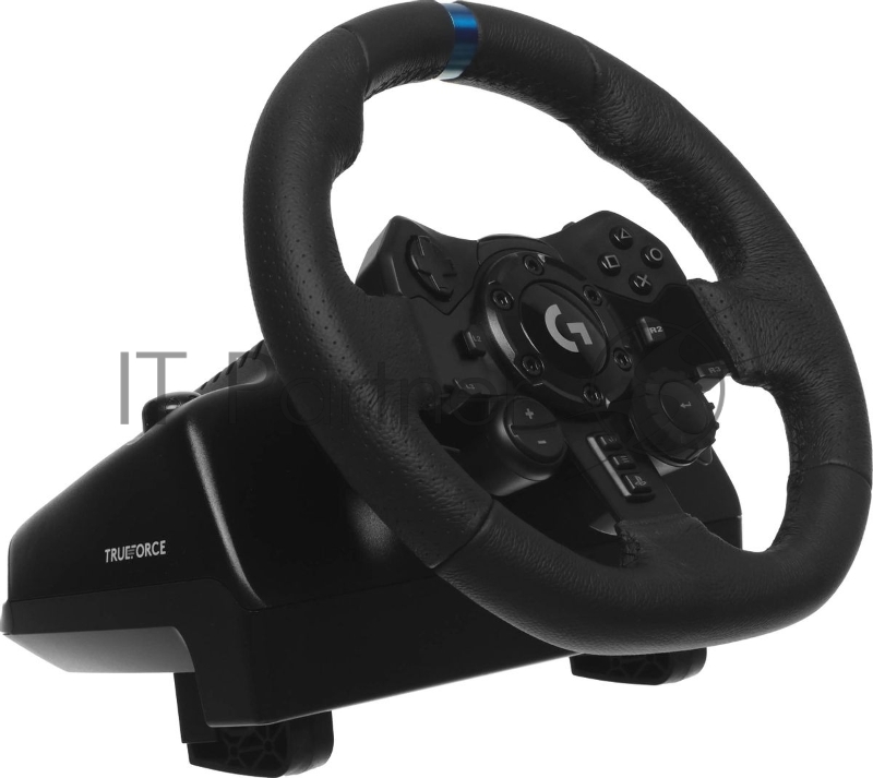 Руль Logitech G923 10кноп. (с педалями) черный