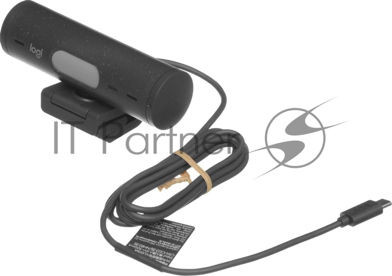 Камера Web Logitech HD Webcam Brio 500 черный 4Mpix (1920x1080) USB Type-C с микрофоном (960-001423)