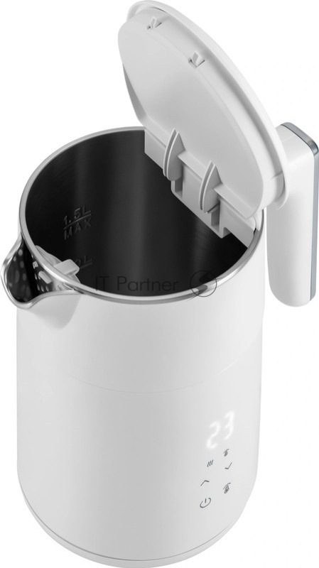 Чайник электрический Hyundai HYK-S9500 1.5л. 2200Вт белый корпус: металл/пластик