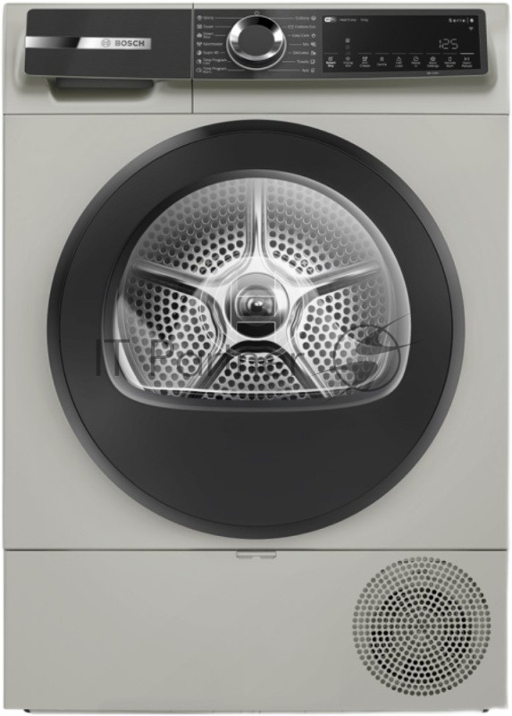 Сушильная машина с тепловым насосом Bosch WQK2521XME Serie 6, макс.загрузка - 10 кг, Класс энергоэфф-ти: A++, LED-дисплей с текстовой информацией. 15 автопрограмм сушки,Easy Clean with A++,габариты: 842x598x613 mm, серебристый цвет