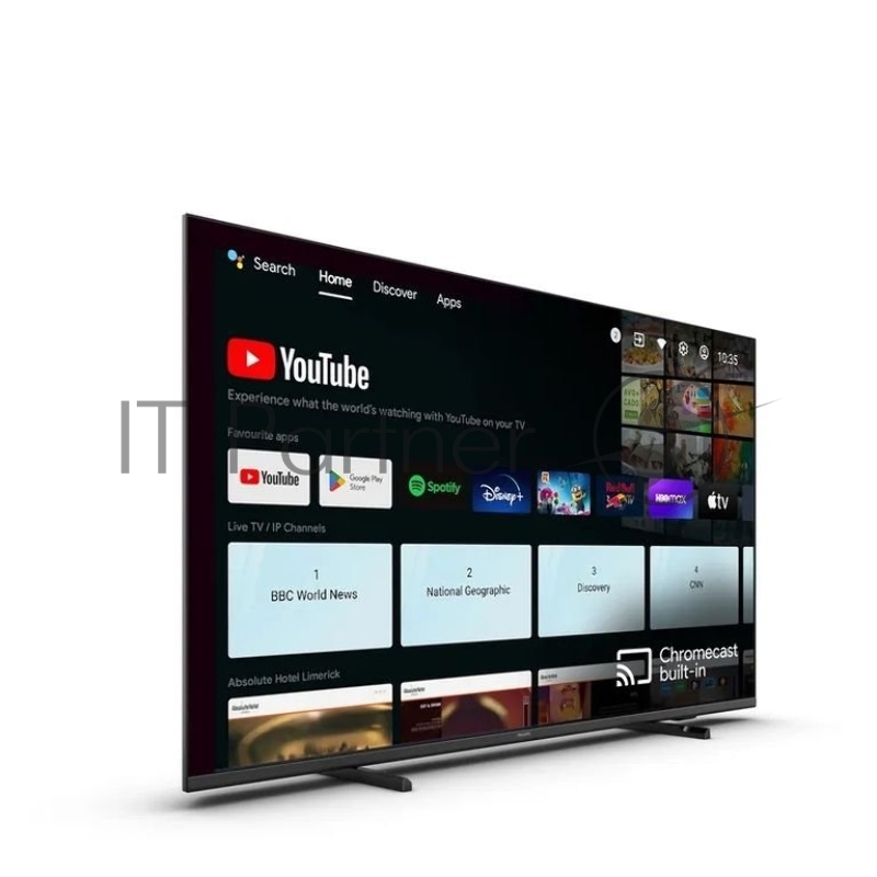 Коммерческий телевизор Philips 65HFL4518U/12 65, 4K Ultra HD LED, 350 кд/м2, Android, CMND