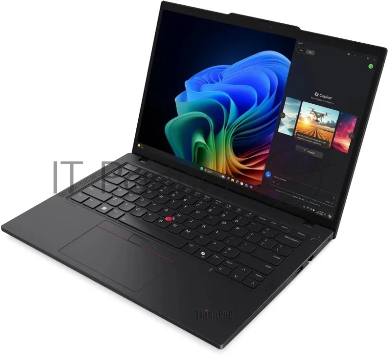 Ноутбук ThinkPad T14 Gen 6 14 WUXGA (1920x1200) IPS 400N, Ultra 7 255U, 16GB DDR5-5600, 512GB SSD M.2, Int Graphics, WiFi6E, BT, TPM2, FPR, 5MP+IR Cam,Kb Ru/Eng, 65W USB-C, noOS, 1Y, 1.4kg