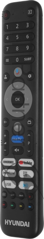 Телевизор LED Hyundai 55 H-LED55BU7011 Google TV Frameless Metal черный 4K Ultra HD 60Hz DVB-T DVB-T2 DVB-C DVB-S DVB-S2 USB WiFi Smart TV