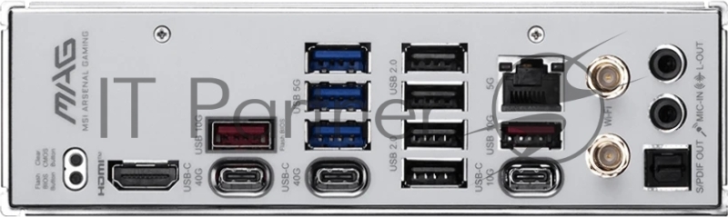 Материнская плата MSI MAG X870E TOMAHAWK MAX WIFI PZ X870E, AM5, 4*DDR5, 3*PCIEx16, 4*M.2, 2*TypeC, 2*USB3.2Gen2, 7*USB3.2Gen1, 8*USB2.0, 4*SATA3.0, 5G, 2*Type-C(DP), HDMI, ATX, RTL