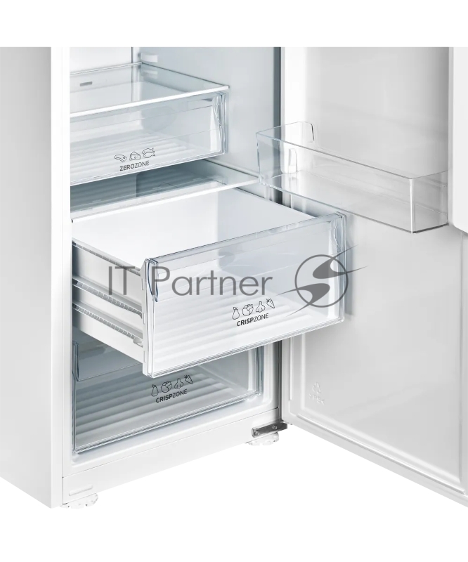 Встраиваемый холодильник Kuppersberg SRB 1781, High-Tech, ВхШхГ 177.2х54х54 см, объем 289 л, без МК, инверторный компрессор, электронное/сенсорное управление, скользящее крепление фасада, Total No Frost, LED освещение, энергоэффективность А+