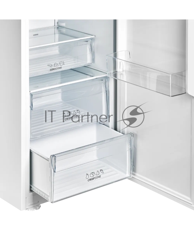 Встраиваемый холодильник Kuppersberg SRB 1781, High-Tech, ВхШхГ 177.2х54х54 см, объем 289 л, без МК, инверторный компрессор, электронное/сенсорное управление, скользящее крепление фасада, Total No Frost, LED освещение, энергоэффективность А+