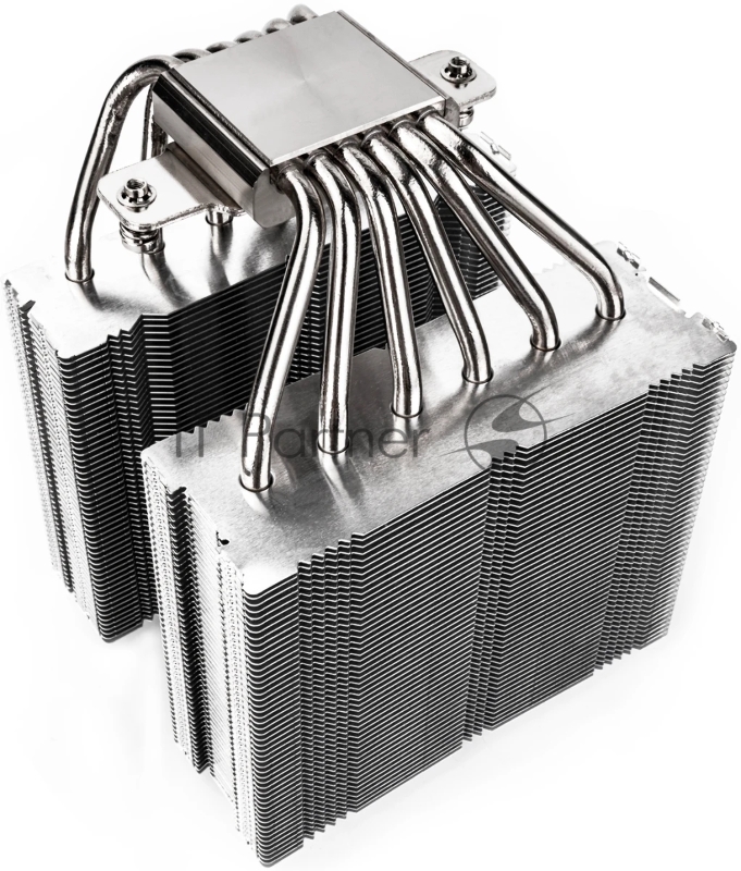 Кулер для процессора Thermalright Royal Knight 120 SE White (4-pin PWM, 155mm, Ni/Cu, 6x6mm, 2x120mm, 66.17CFM/59CFM, 25.6dBA/26.1dBA, 1500RPM/1800RPM, S: 1200, 1700, 1851, 115X, AM4, AM5, silver, white)