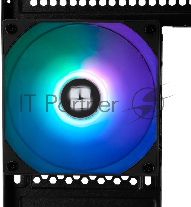 Кулер для корпуса Thermalright TL-C12RB-S V2 Reverse (120x120x25mm, 4-pin PWM, ARGB, 58CFM, 25.6dBA, 1500RPM, Black)