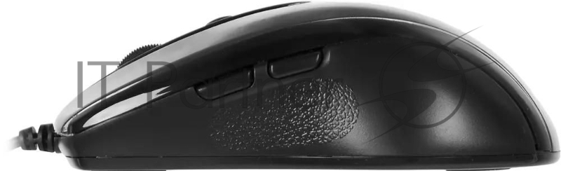 Мышь проводная A4Tech N-708X серый глянец/черный, 1600 dpi, USB, кнопки - 6