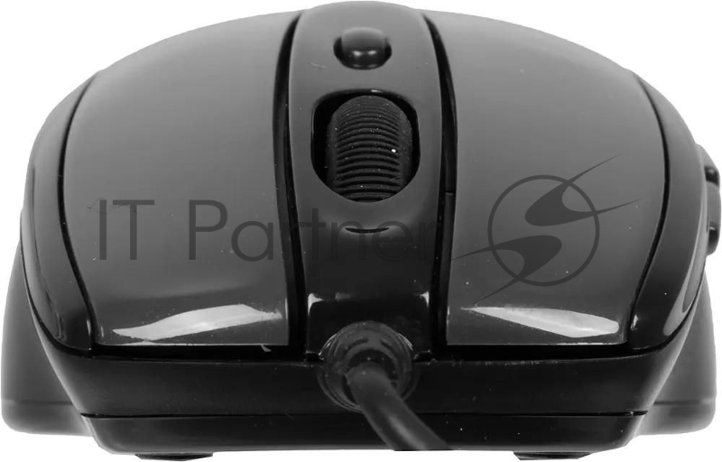 Мышь проводная A4Tech N-708X серый глянец/черный, 1600 dpi, USB, кнопки - 6