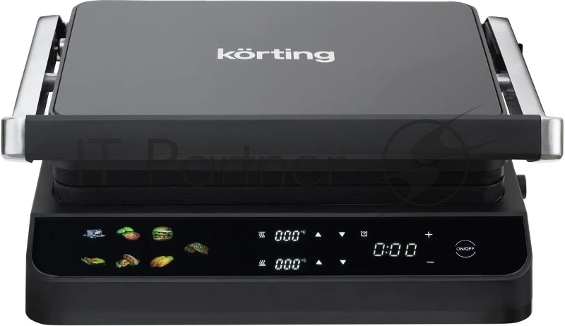 Электрогриль Korting KGPA 0405 W, черный