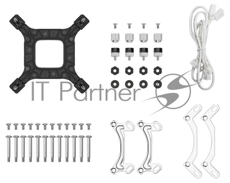 Система водяного охлаждения Deepcool LE360 V2 Pure Soc-AM5/AM4/1200/1700/1851 белый 4-pin 19-31.6dB Al 250W 1554gr Ret (R-LE360PURE-WHLNMD-G-1)
