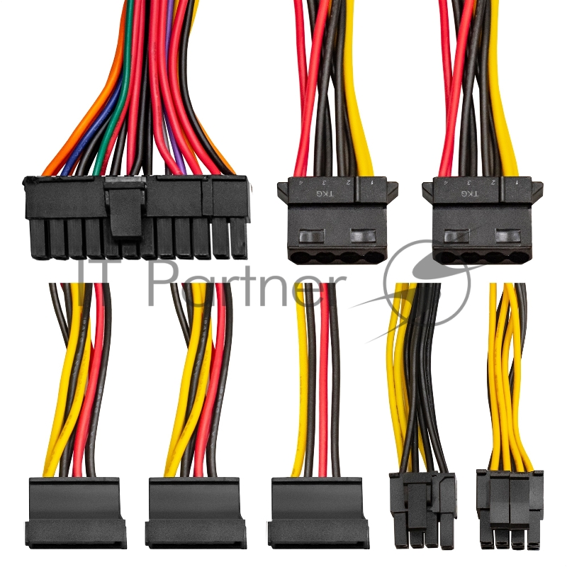 Компьютерный корпус Miditower ExeGate UN-605B-UNS500 (ATX, БП UNS500 с вент. 12см, 2*USB, аудио, блокировка, черный)