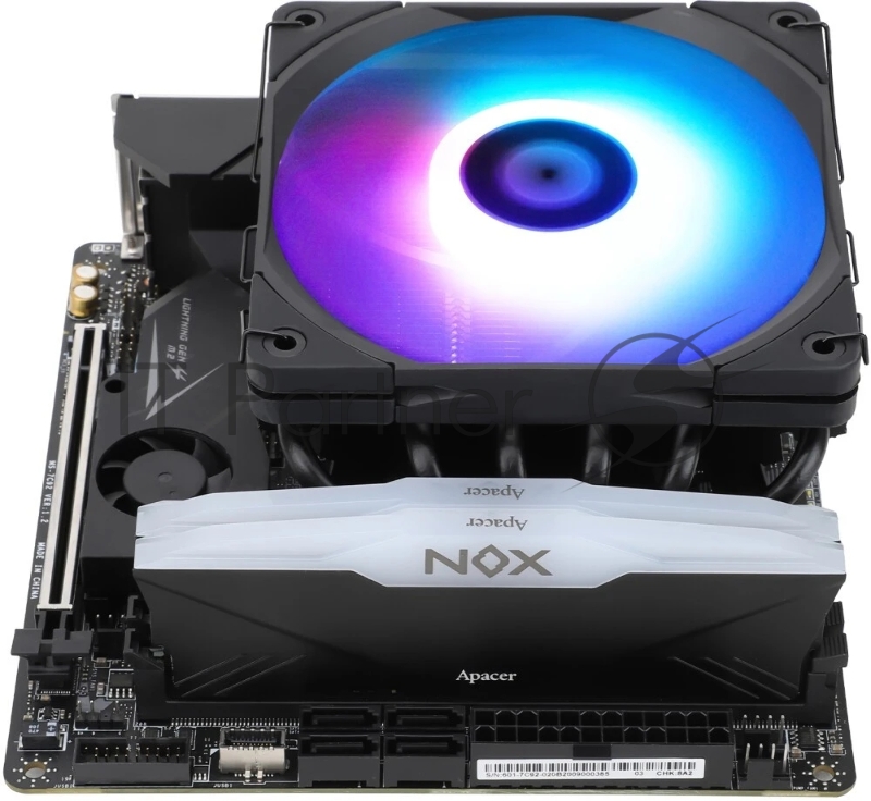 Кулер Thermalright AXP120-X67 LGA115X/1200/1700/2011/-3/2066 (120mm fan, 1800rpm, 59CFM, 26.1dBA, 4-pin PWM)