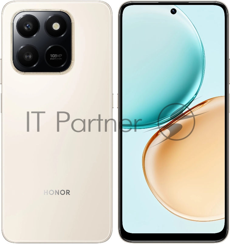 Мобильный телефон HONOR X7d 8/256GB 5109BXJV GOLD HONOR