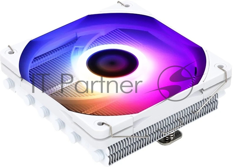 Кулер для процессора Thermalright AXP-120 X67 White Argb (4-pin PWM, 52mm, Ni/Cu, 6x6mm, ARGB, 1x120mm, 59CFM, 26.1dBA, 1800RPM, S: 1851/1700/1200/115X, 2011, 2066, AM5/AM4, white)