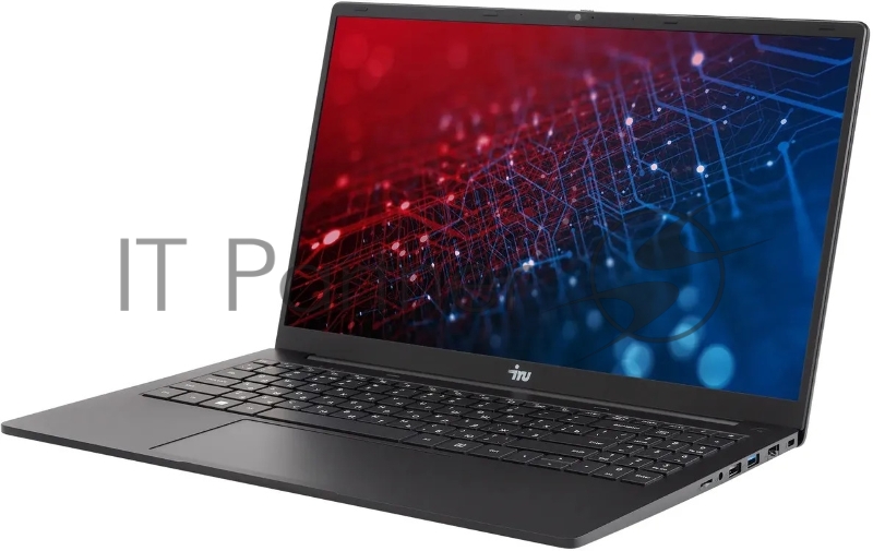 Ноутбук IRU Strato 15ALID5 Core i3 1315U 16Gb SSD512Gb Intel UHD Graphics 15.6 IPS FHD (1920x1080) Windows 11 Pro black WiFi BT Cam 6000mAh (2150070)