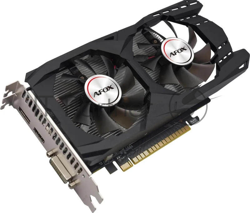 Видеокарта Afox PCI-E 3.0 AF1050TI-4096D5H7-V9 NVIDIA GeForce GTX 1050TI 4Gb 128bit GDDR5 1291/7000 DVIx1 HDMIx1 DPx1 HDCP Ret